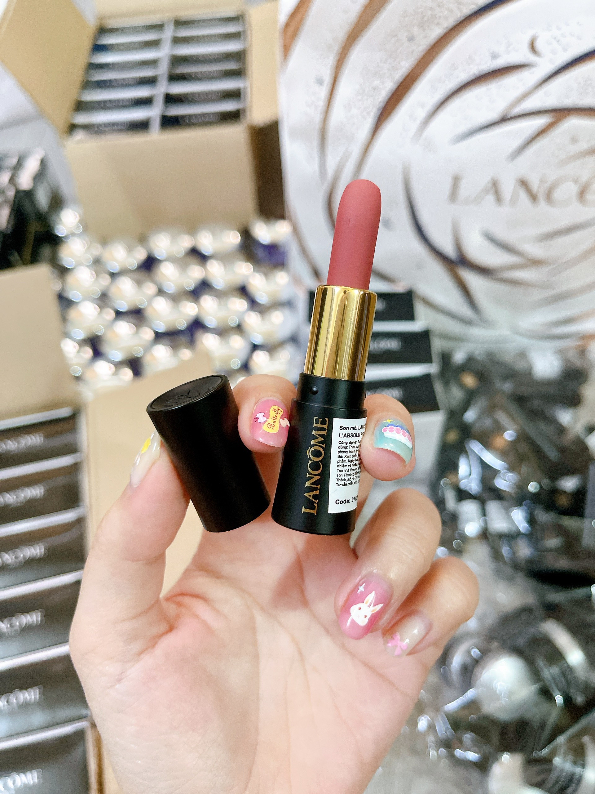 [Mini 1,5gr] Son Môi Lancome L'absolu Rouge Drama Matte 741
