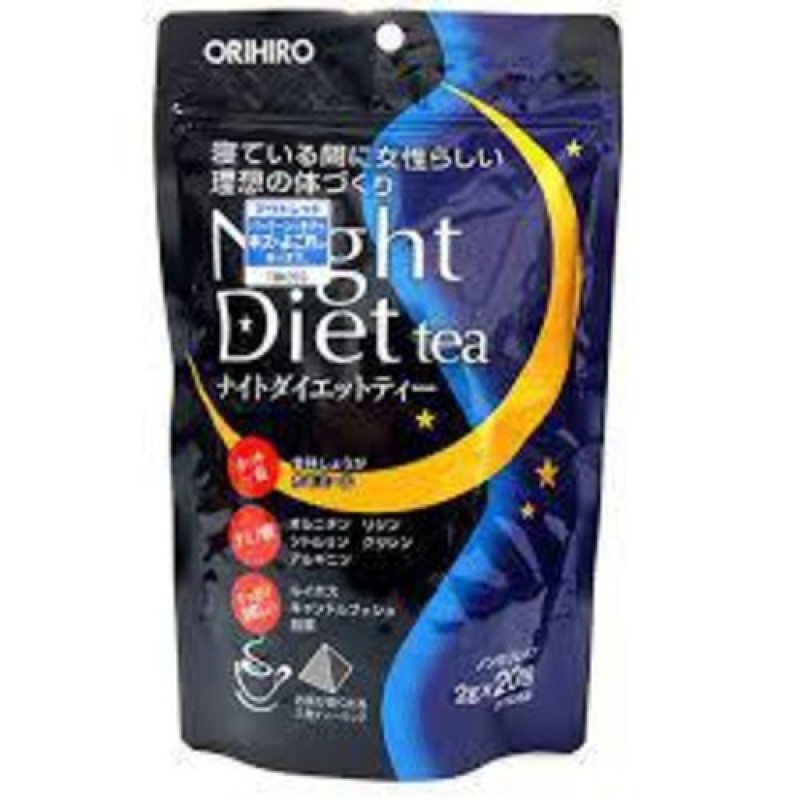 [ Hàng Chinh Hãng ] Trà giảm cân Night Diet Orihiro Nhật Bản nhập khẩu