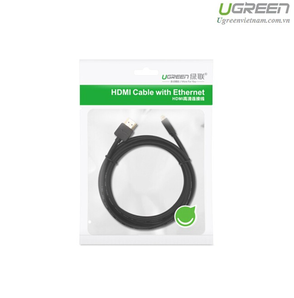 Cáp Micro HDMI to HDMI dài 1,5m  Ugreen 30102 cao cấp