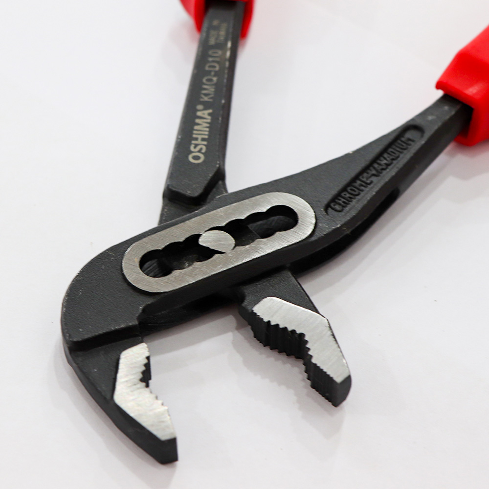 Kềm mỏ quạ Oshima KMQ D10 - MADE IN TAIWAN ( Đỏ đen )
