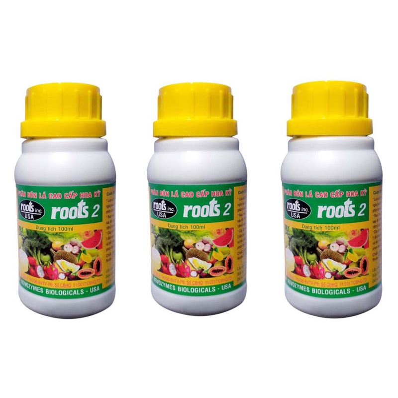 Phân bón lá roots 2 - kích thích ra rễ roots2 100ml