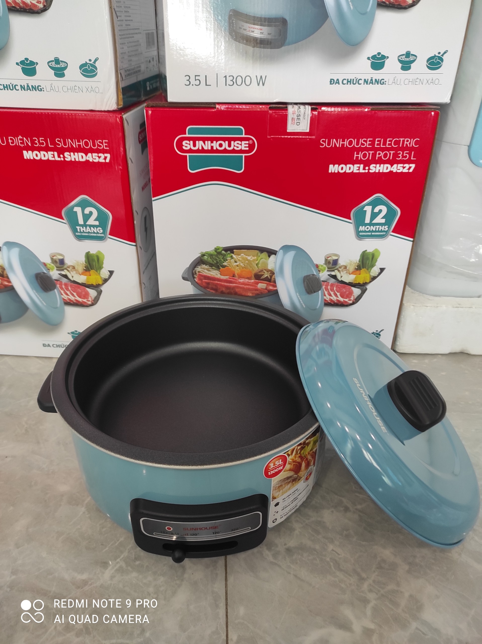 Lẩu điện 3.5L sunhouse SHD4527