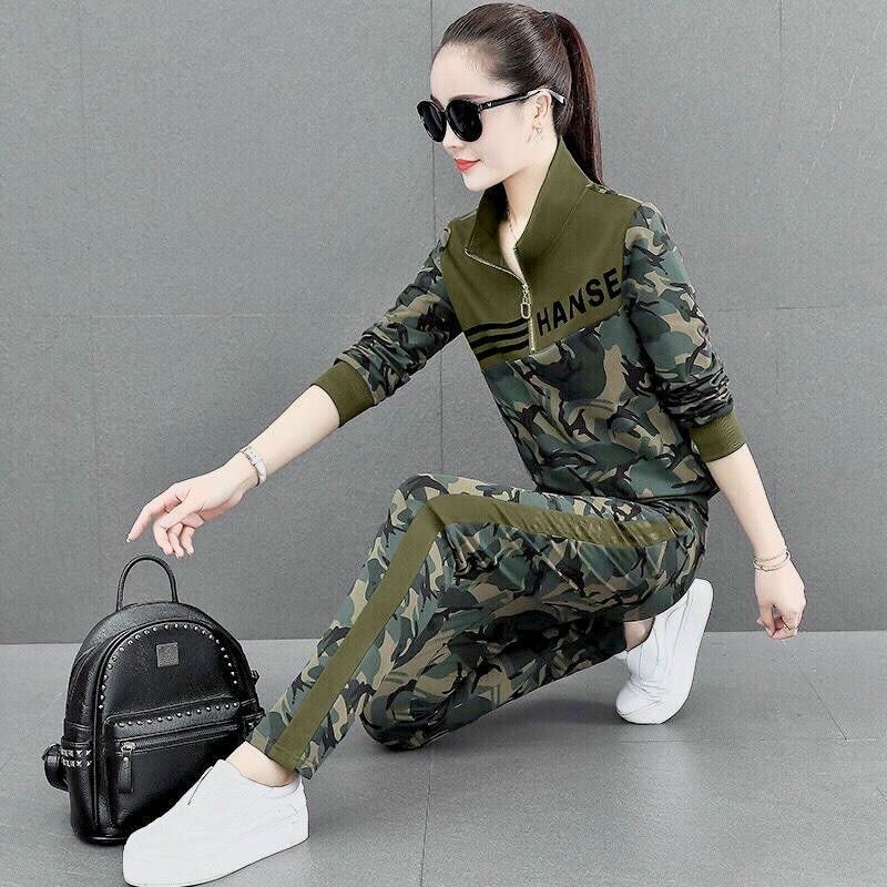 SÉT ĐỒ BỘ THỂ THAO PHỒI LÍNH CAO CẤP
