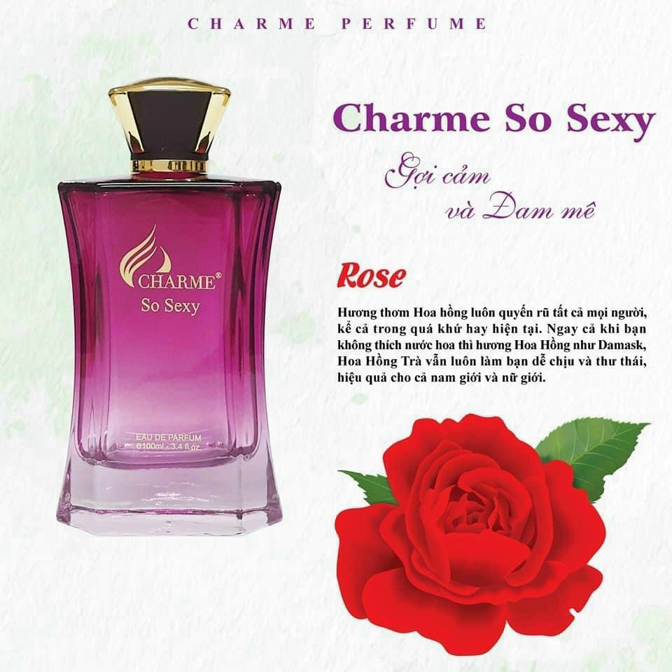 [HCM]Nước hoa nữ sosexy 100ml  (Có túi)