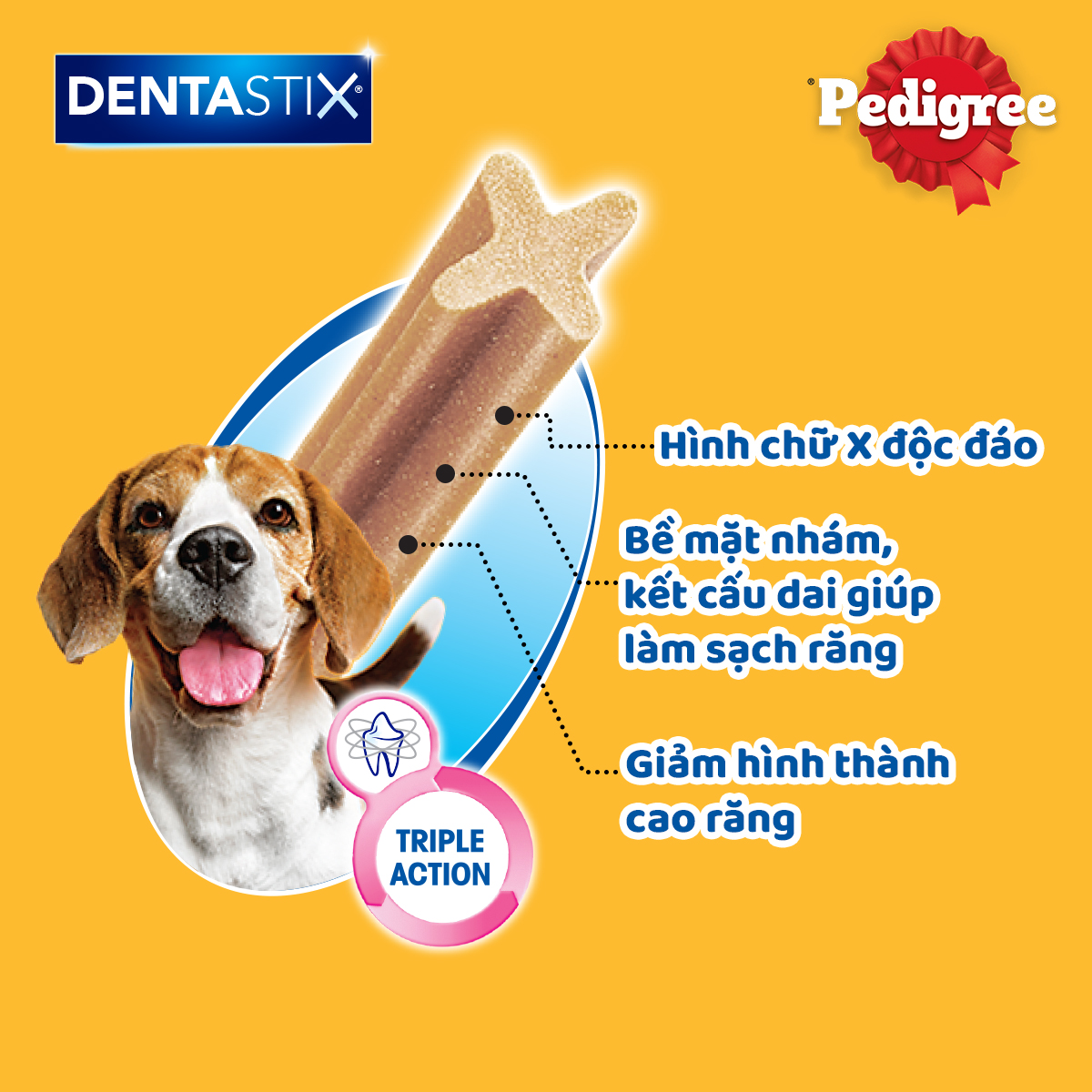 [DATE 16.7][Quà tặng không bán] Bánh xương dành cho chó Pedigree dentastix 98g