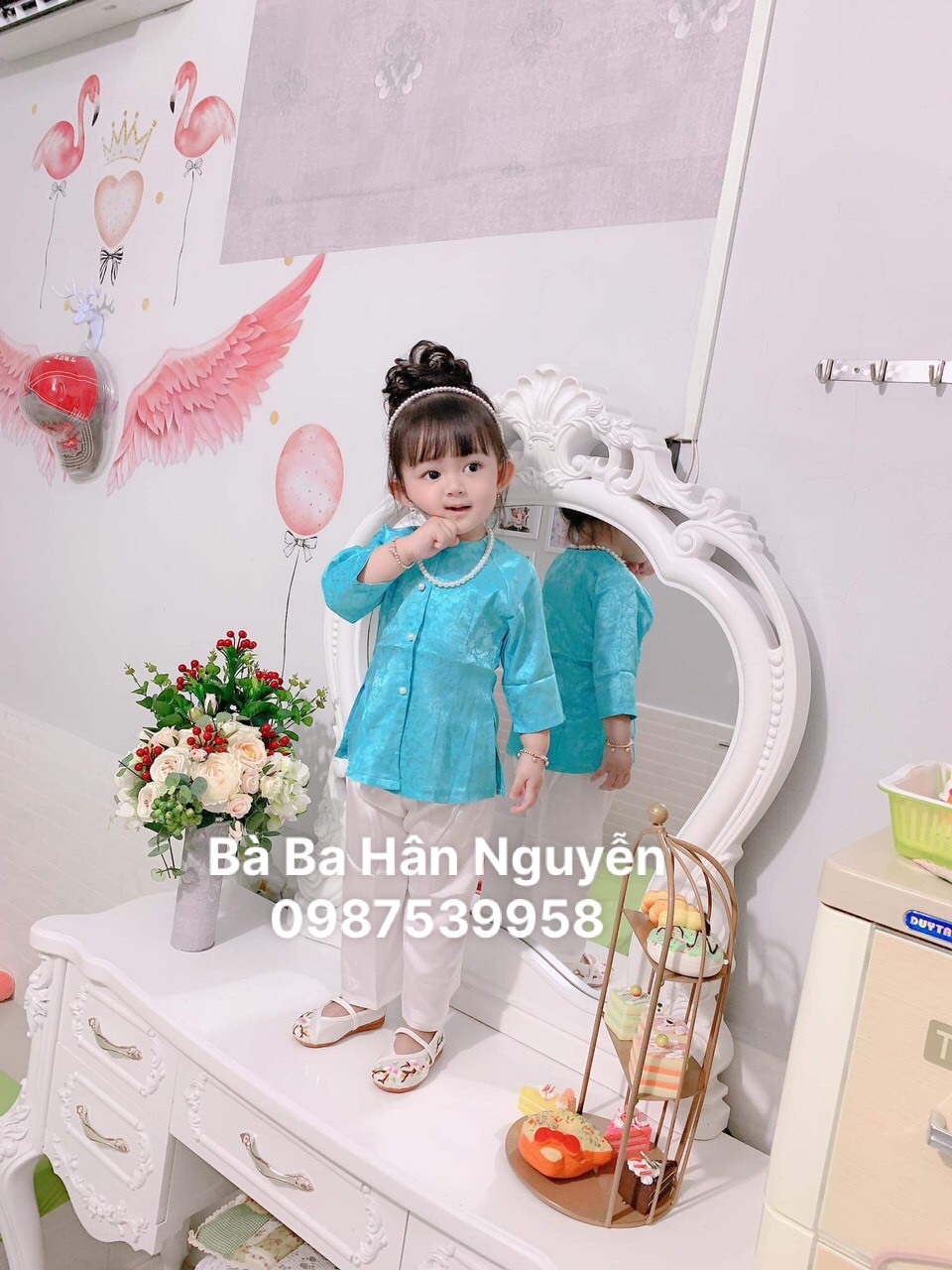 SÉT BÀ BA GẤM CHO BÉ YÊU