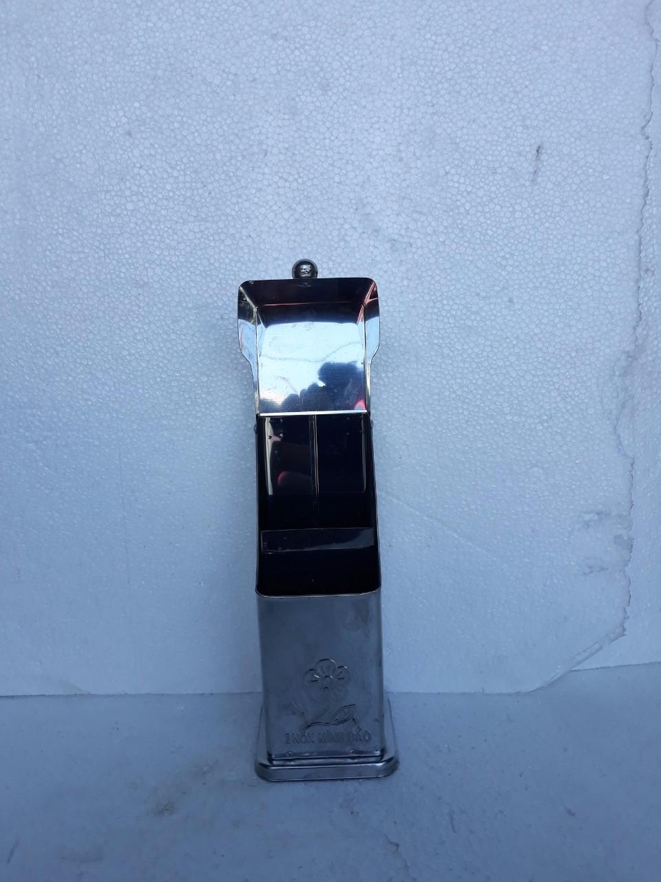 [HCM]Ống Đũa Inox Có Nắp Loại Vuông