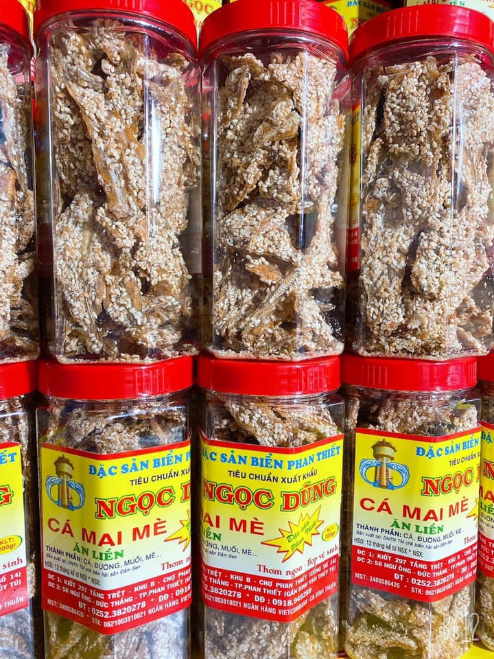 [FREESHIP MAX] Cá Mai Mè ( ăn liền ) ) là món ăn ngon ơi là ngon của Shop Đặc Sản Biển Phan Thiết NGỌC DŨNG; Hộp 200 gram. HSD 12 tháng kể từ ngày đặt hàng.