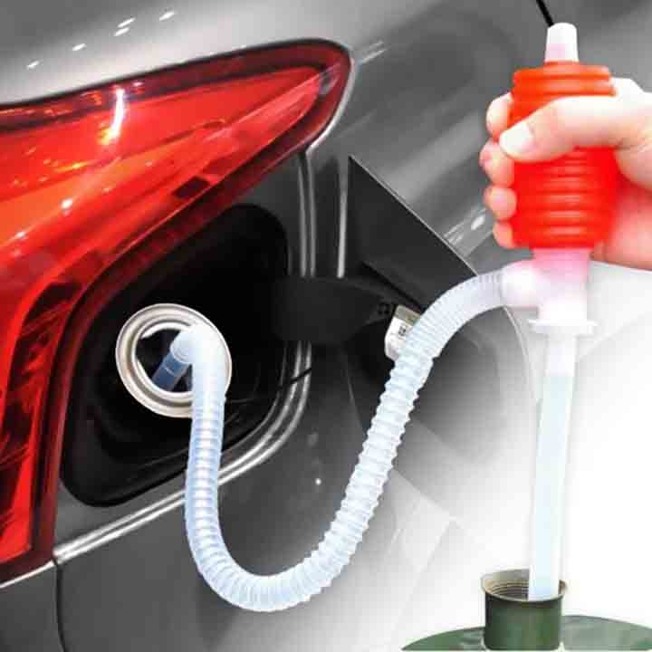 DỤNG CỤ BƠM HÚT XĂNG DẦU , RƯỢU , CHẤT LỎNG ĐA NĂNG CÓ ĐẦU BÓP TAY SIÊU TIỆN LỢI