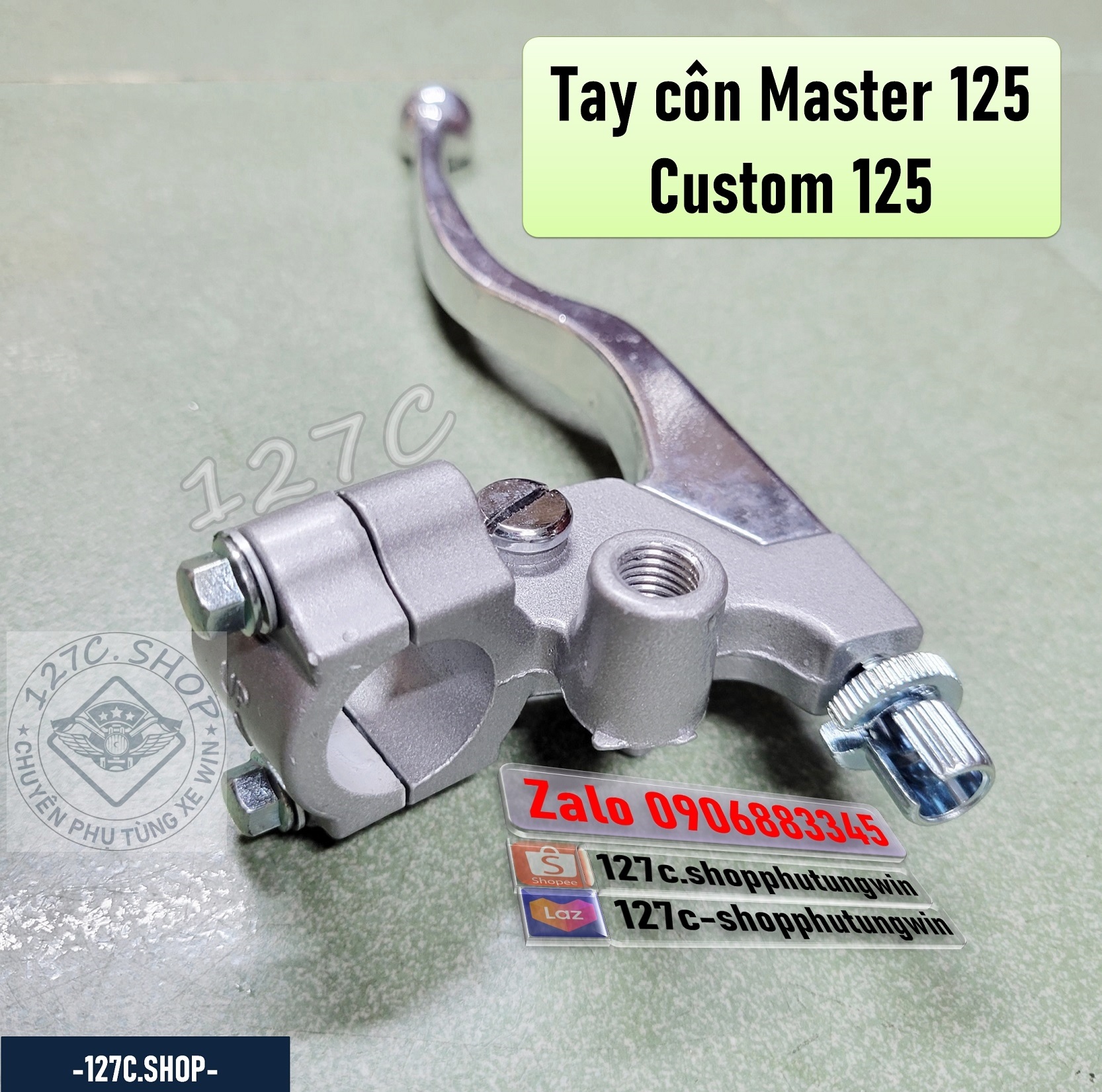 [Hcm] Clutch Lever + Oil Brake Lever Master 125 Custom 125 Cm125 Durable Aluminum Material