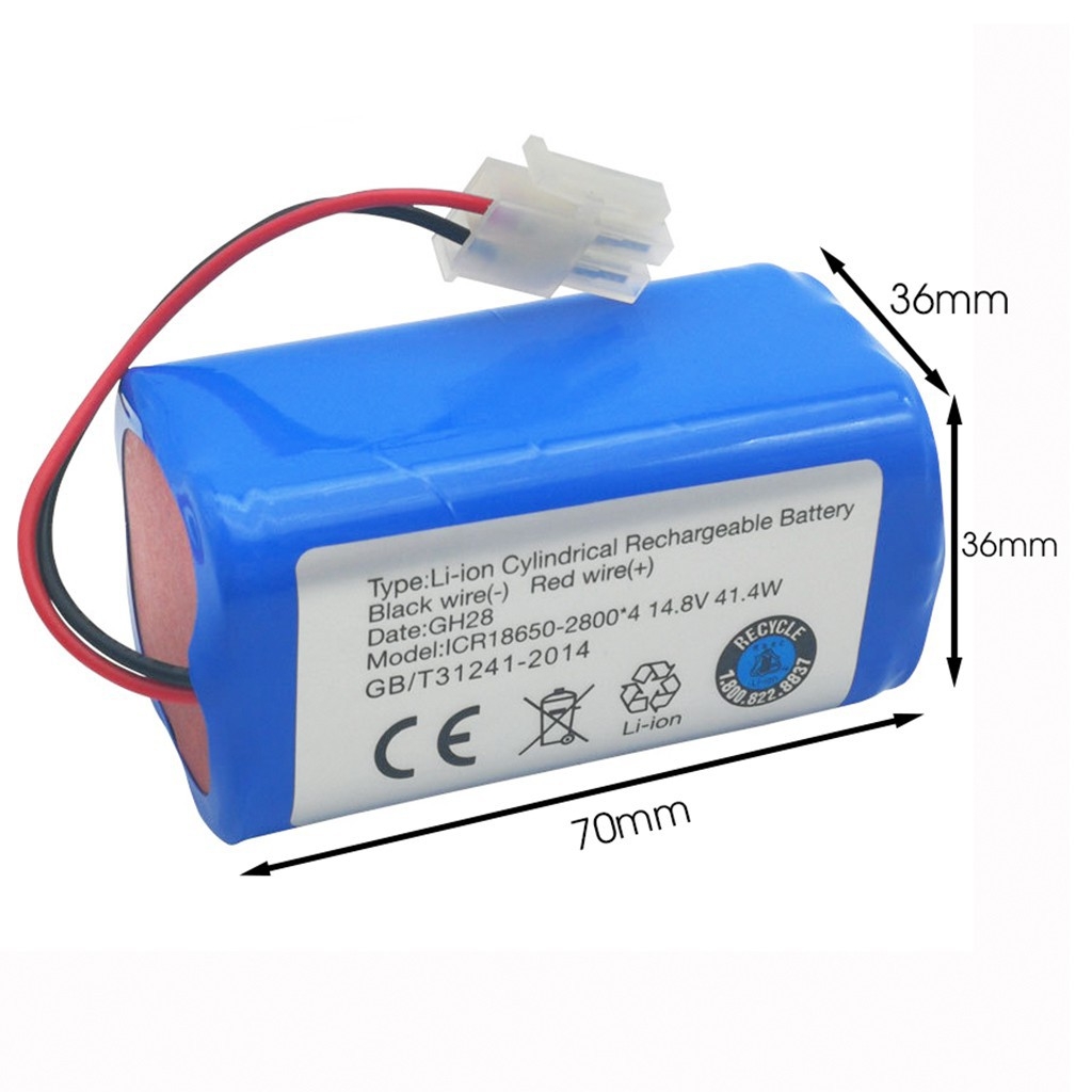 Pin robot hút bụi lau nhà Ecovacs DL33, DL35