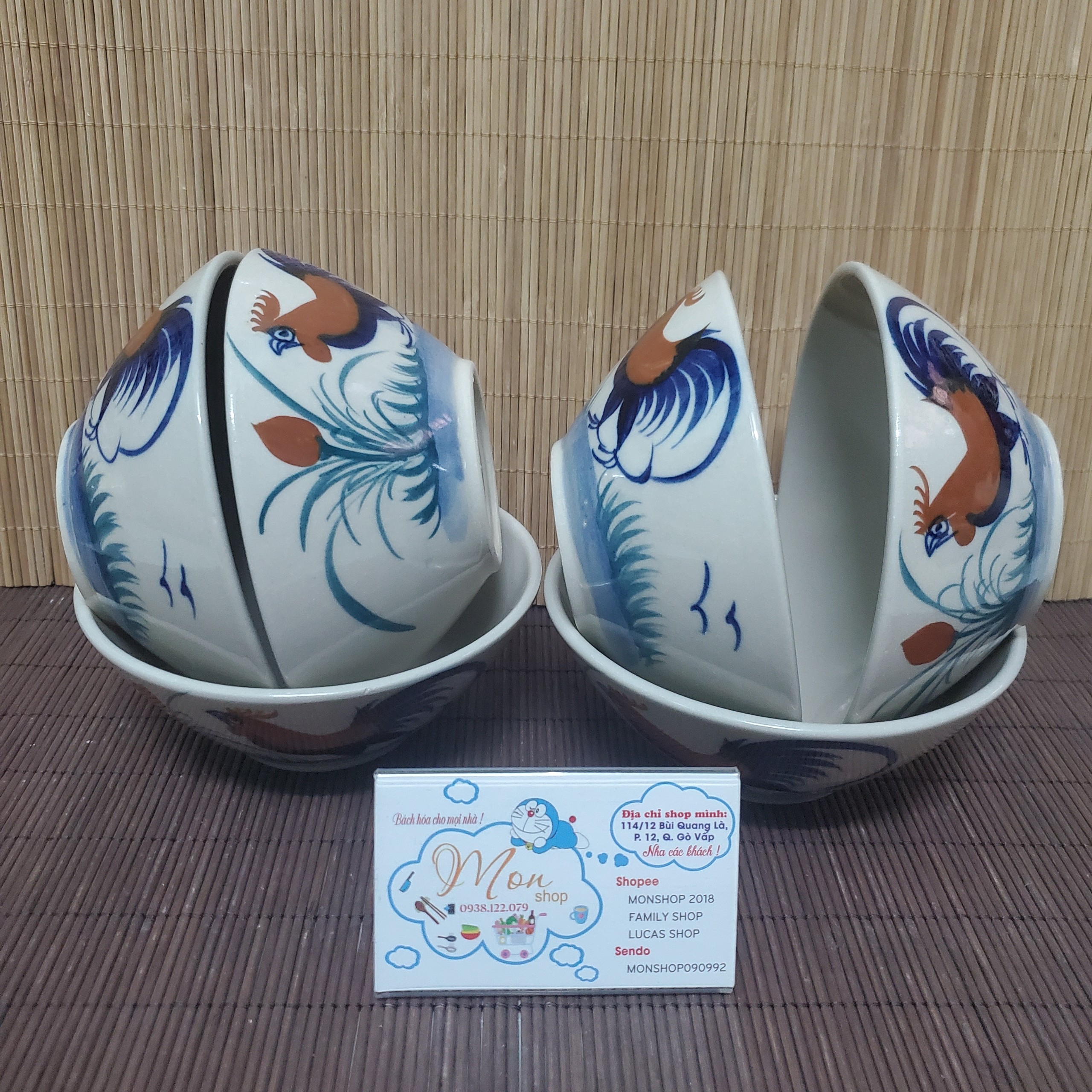 [Freeship MAX]COMBO 3-5c CHÉN CƠM LỚN HÌNH CON GÀ (MẪU CHÉN CHÓP NÓN) ĐẤT NUNG CAO CẤP