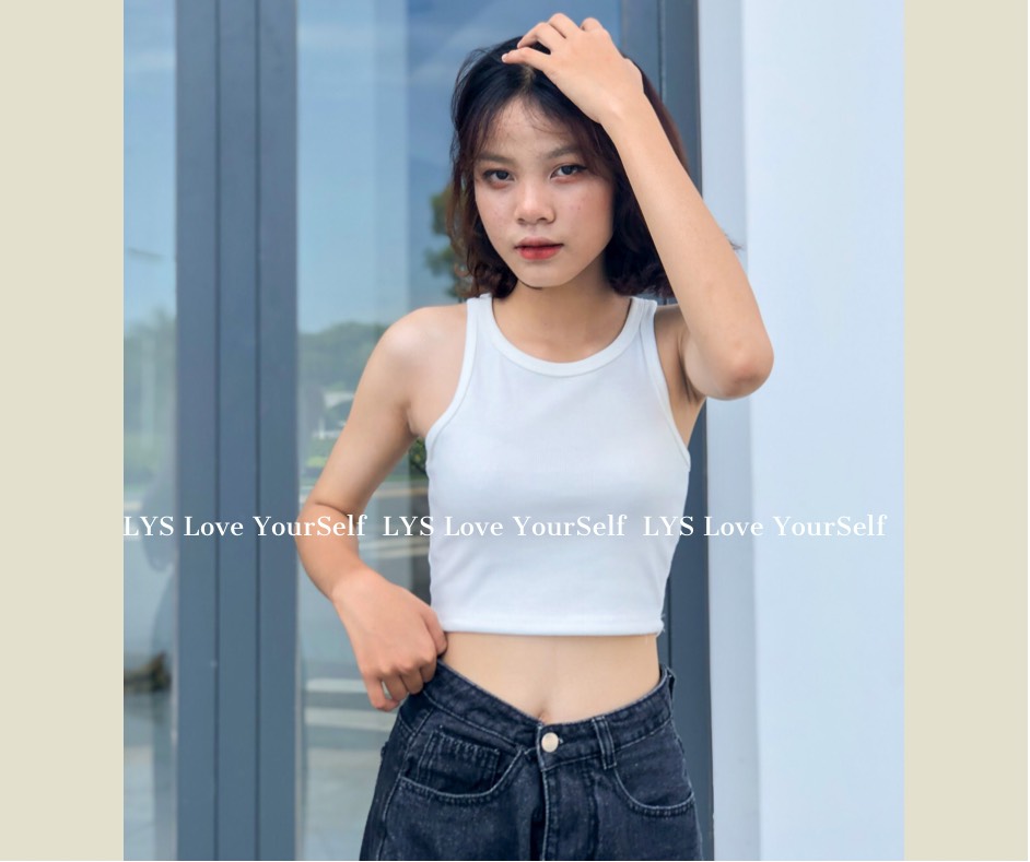Áo ba lỗ sát nách croptop