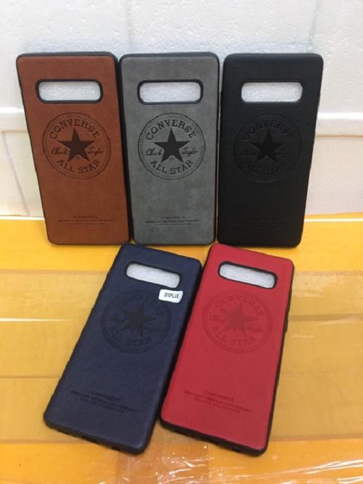 Samsung Galaxy S10Plus Ốp Lưng Giả Da Converse Ảnh Thật 100%