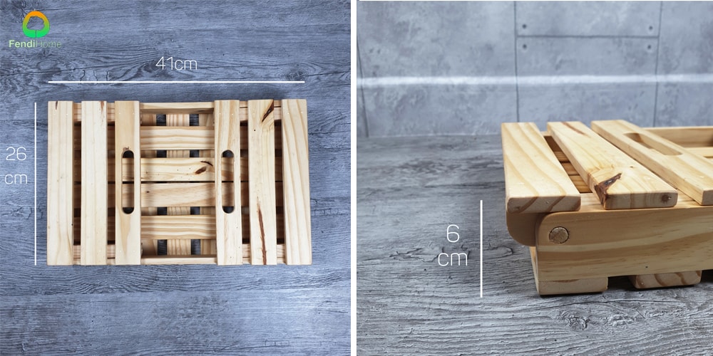 [HCM]Thùng Pallet gỗ gấp gọn tiện dụng