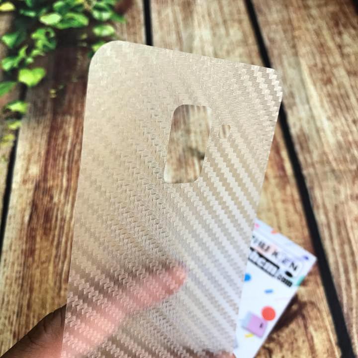Dán mặt lưng Carbon Samsung A8 2018