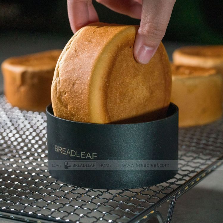 Khuôn Tròn Làm Bánh Burger 10 x 5cm