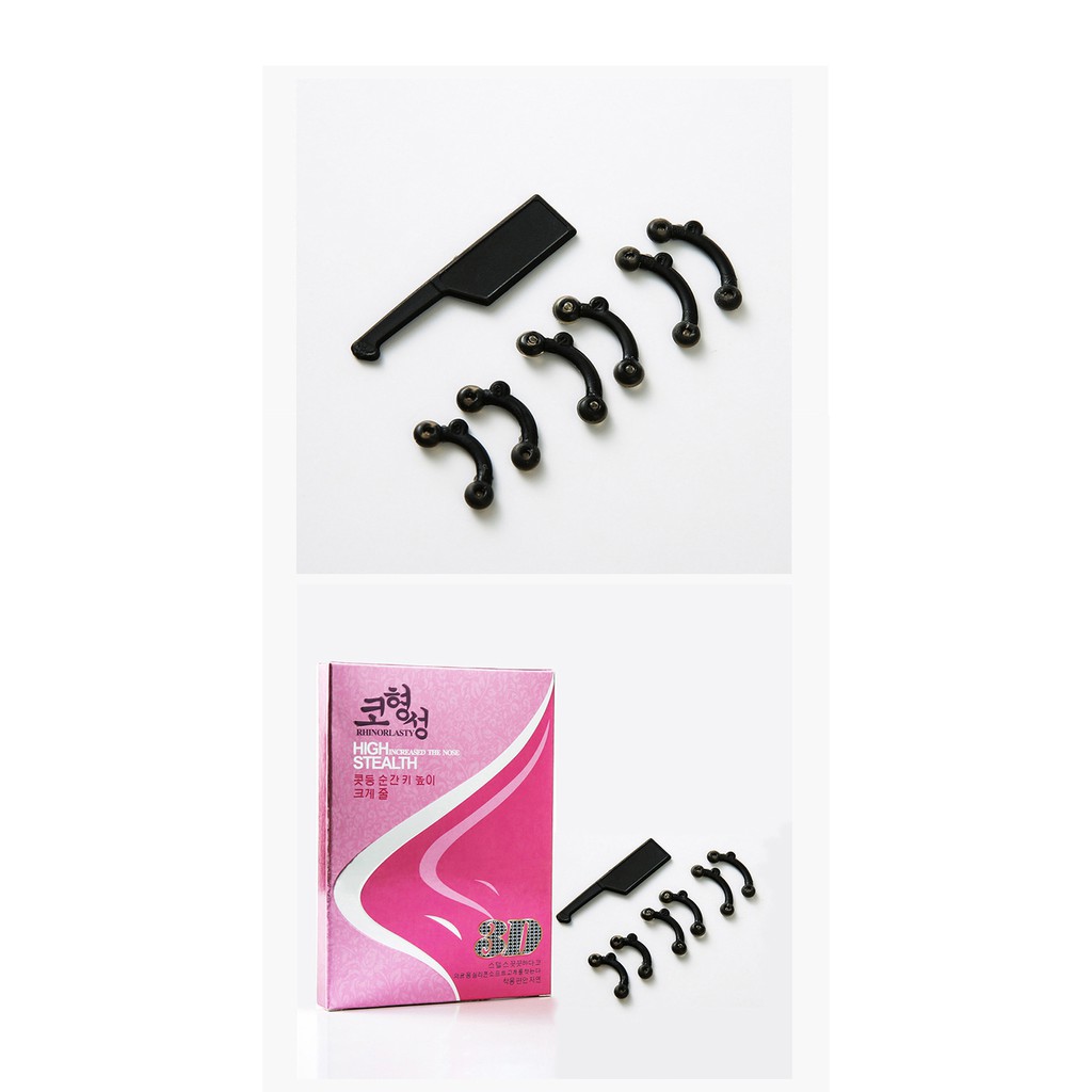 Combo 3 bộ sụn nâng mũi 3D Hàn Quốc