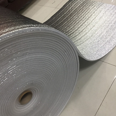 [ Dày 5mm ] Xốp bạc cách nhiệt đa năng xốp cách nhiệt mút xốp cách nhiệt PE Foam tấm xốp chống nóng tấm cách nhiệt kính xe hơi chống nóng mái tôn dùng làm tấm bạt chống thấm du lịch dã ngoại chiếu ngủ văn phòng..