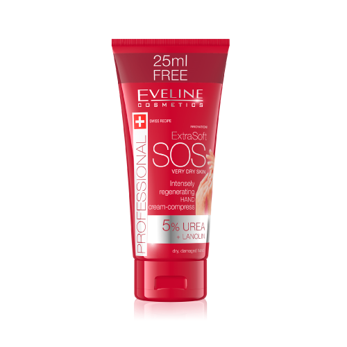 Kem dưỡng da tay Eveline Extra Soft SOS siêu mềm mịn 100ML