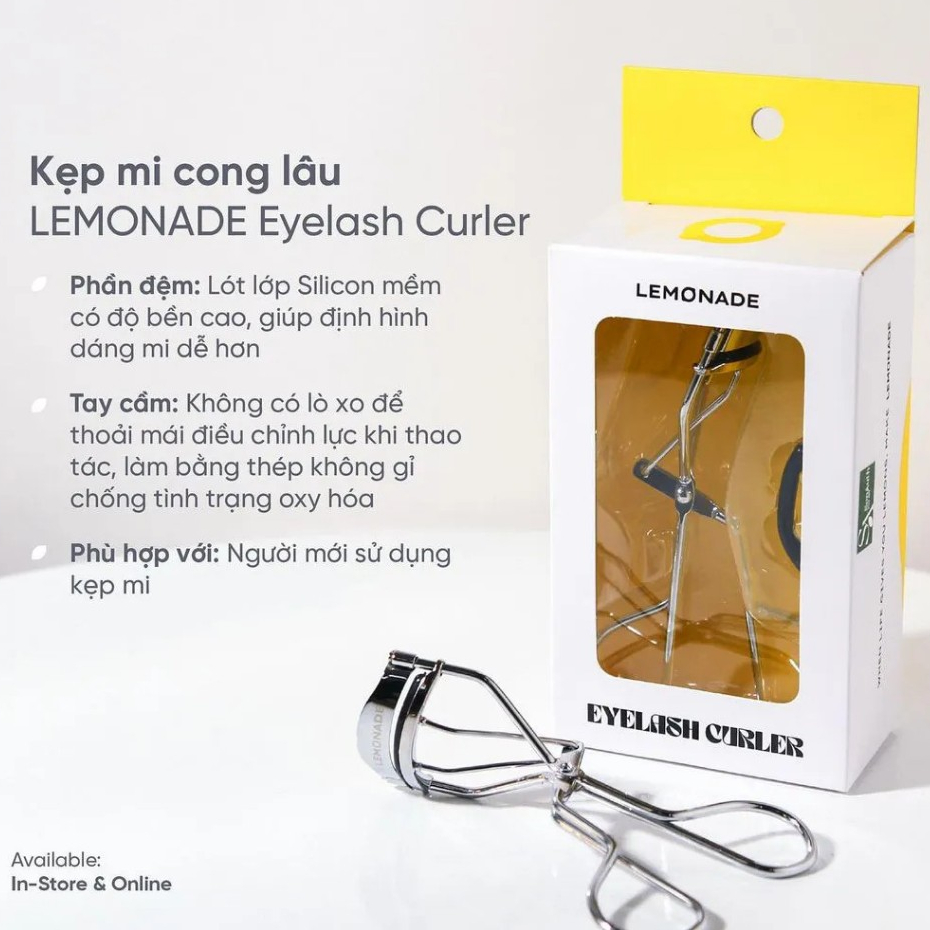 Kẹp Bấm Mi Lemonade Eyelash Curler