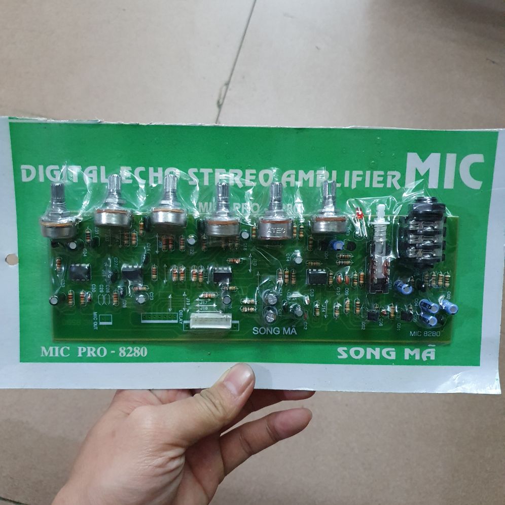 bo mạch mic trong âm ly