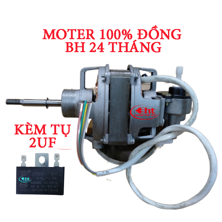 MOTER QUẠT MÁY B4 - ĐỒNG 100%