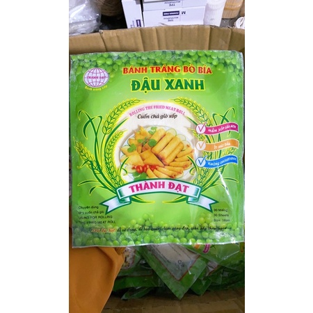 10 Gói vỏ bánh bò bía đậu xanh, Bánh đa nem cuốn chả giò