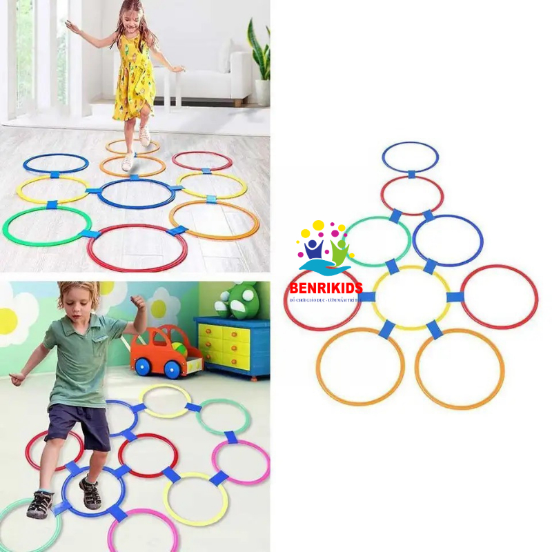 Đồ Chơi Vòng Nhảy, Vòng Vận Động Thông Minh Cho Bé Size 28cm BENRIKIDS Giúp Bé Rèn Luyện Thể Chất
