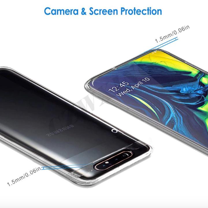 ỐP LƯNG DẺO SILICON TRONG SUỐT ĐIỆN THOẠI SAMSUNG GALAXY A80