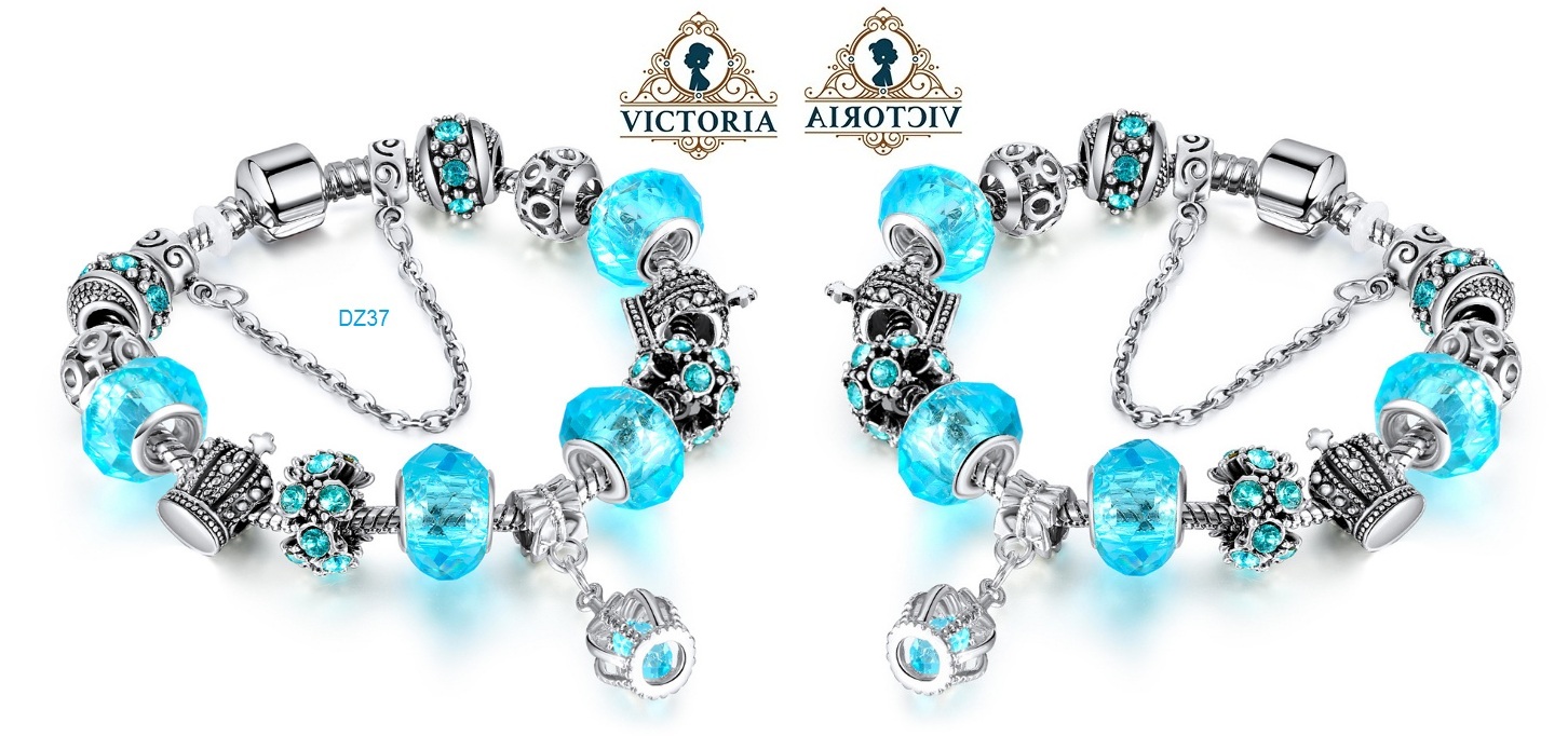 Vòng tay nữ đính hạt Charm DZ37