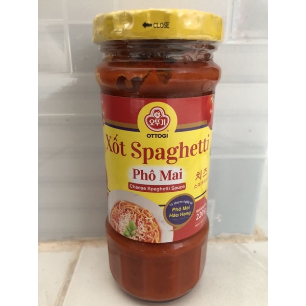 Xốt spaghetti phô mai 220g ottogi