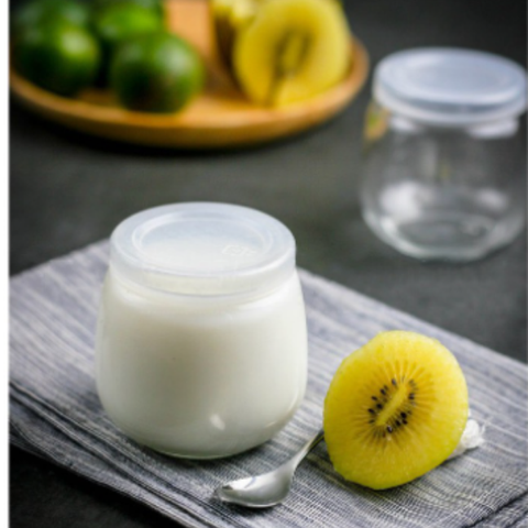 Set 12 hũ sữa chua trắng trơn 200ml làm sữa chua bằng thủy tinh