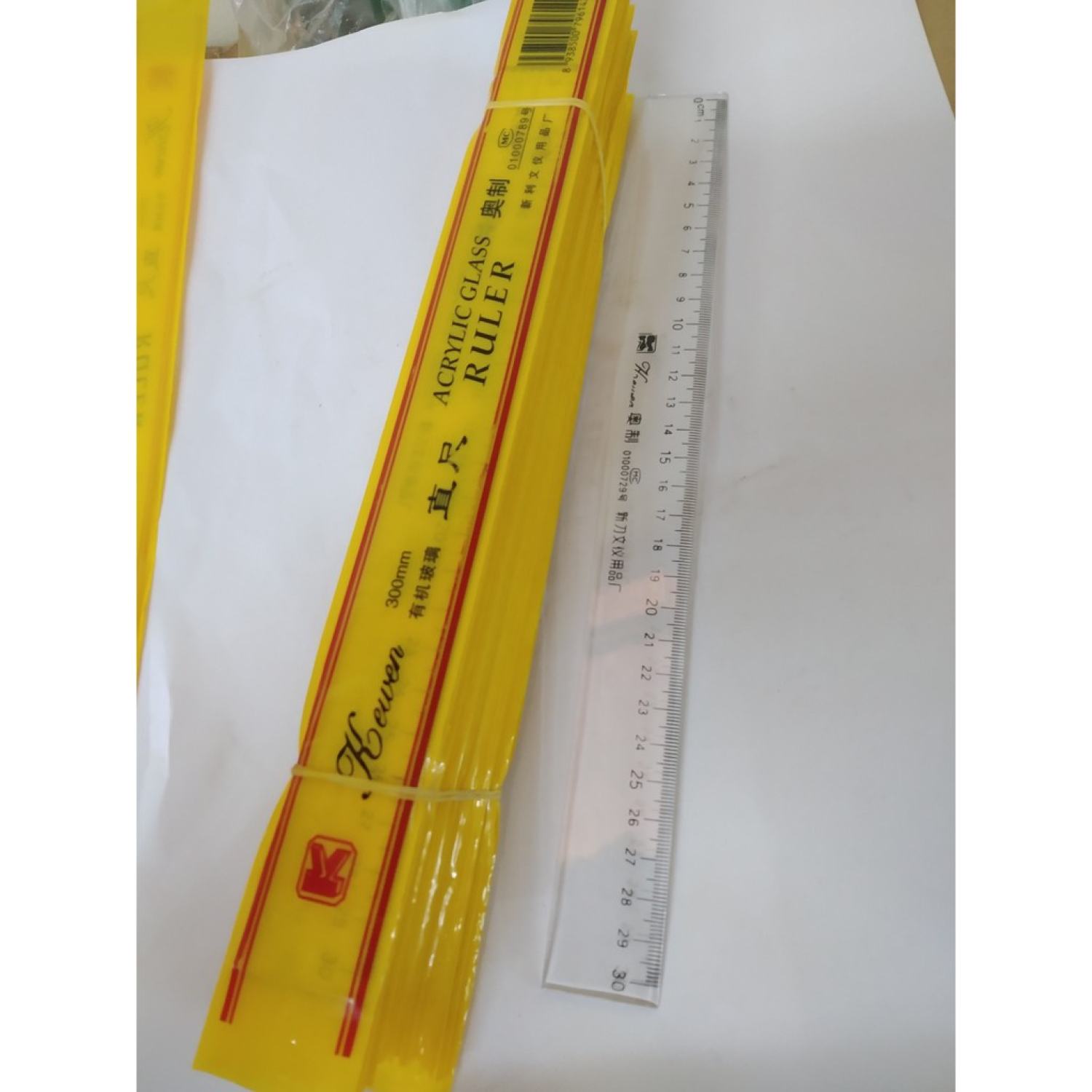( Combo 2 ) Thước Nhựa Cứng TQ 30cm ,Sử dụng nhiều trong học tập, thiết kế hình học kỹ thuật