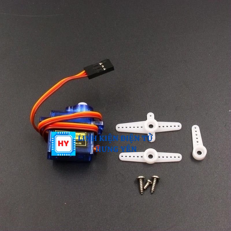 Động Cơ Servo Mini 9g Sg90 Góc Quay 180 độ - 360 độ