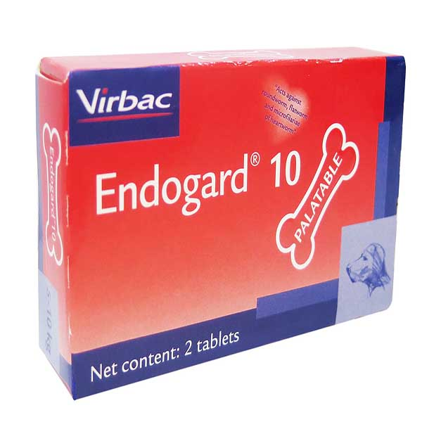 [HCM]Tẩy giun cho chó - Endogard Nhập khẩu Pháp - [Hộp 2 Viên]