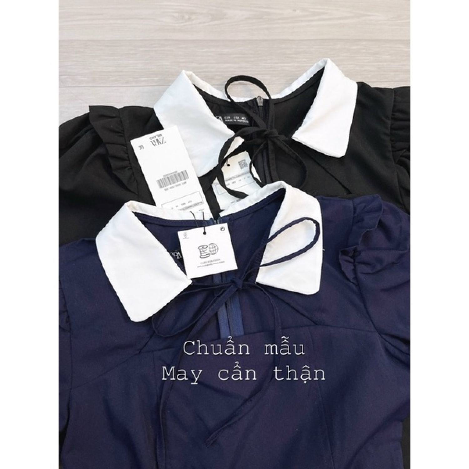 (60-90kg) BIGSIZE MINSTORE.VN ĐẦM CỔ SEN TIỂU THƯ BIGSIZE