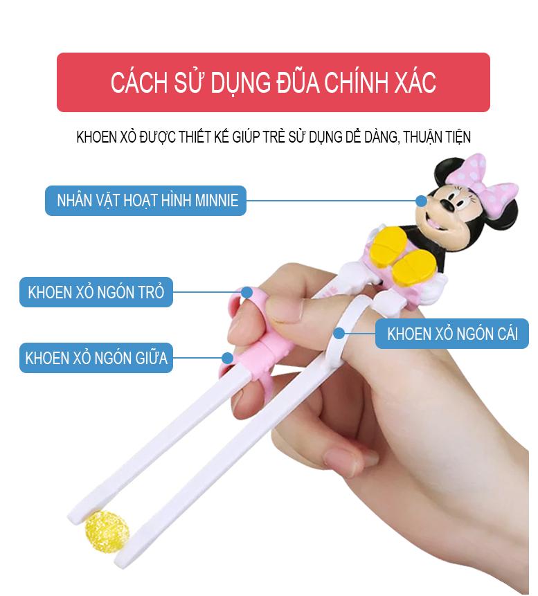 [HÀNG XỊN] Đũa tập ăn 3D cho bé