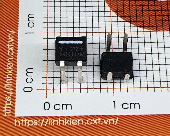 Mb10m diode cầu 1000v 0.5a dip-4