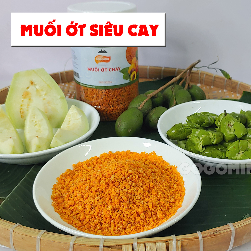 Muối ớt chay ngon - gogomin