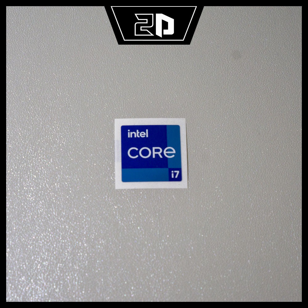 Sticker Intel Core i7 trang trí điện thoại, máy tính