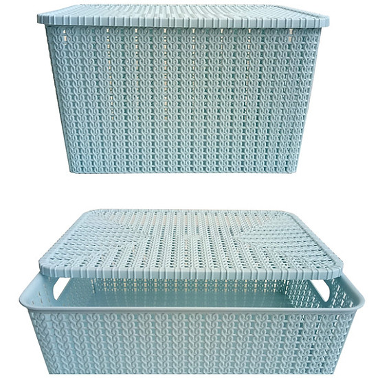 High-Quality Pinky m Storage Box (Pink/Blue)