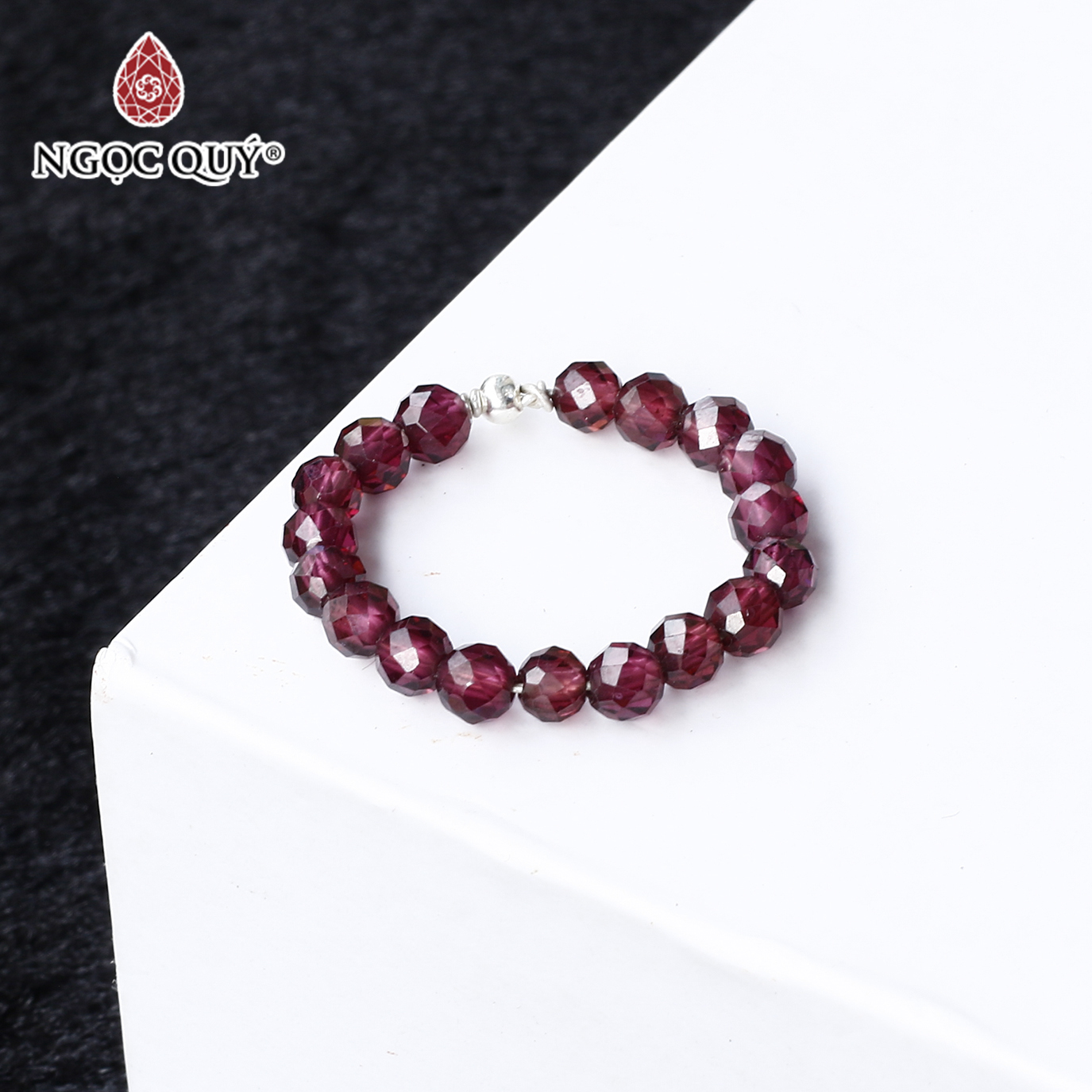 [HCM]Nhẫn đá garnet mệnh hỏa thổ - Ngọc Quý Gemstones