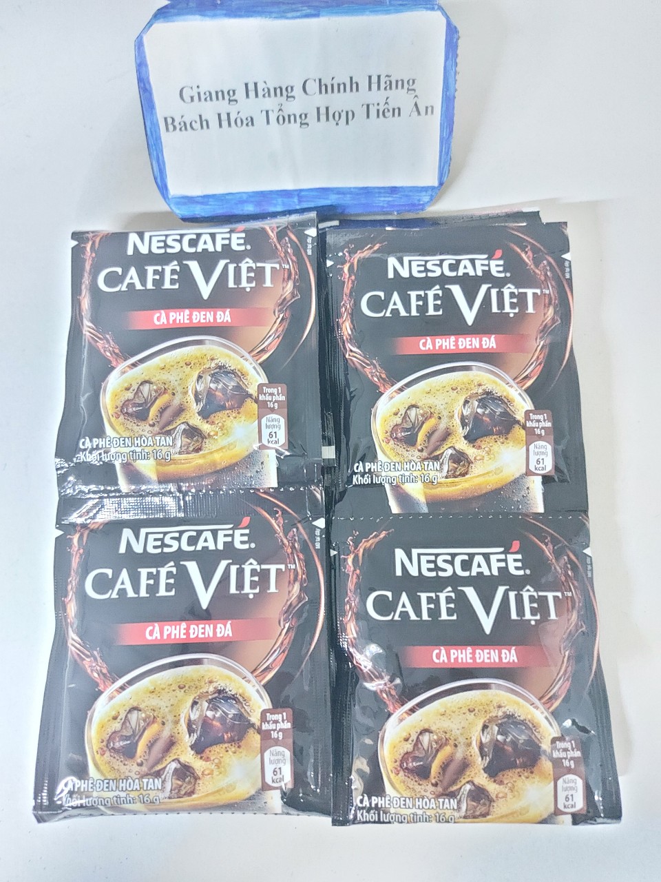 [HCM]Cà phê đen đá NesCafé Café Việt 10 gói x 16g