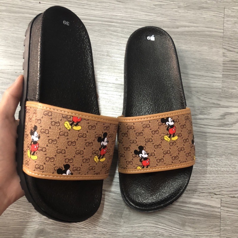 Dép quai ngang  chuột Mickey