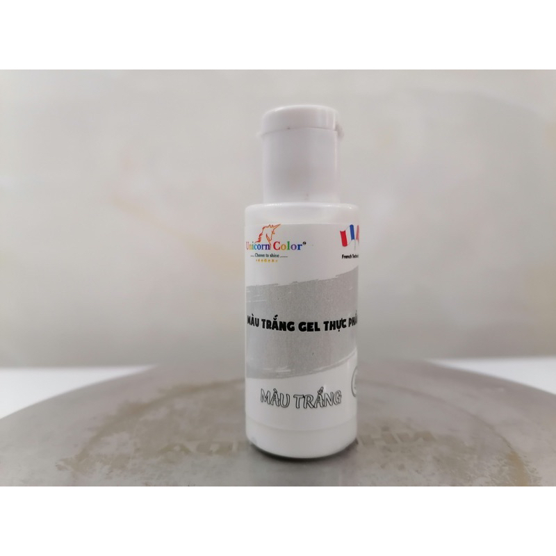 Màu gel Trắng Unicorn Color - 28gr