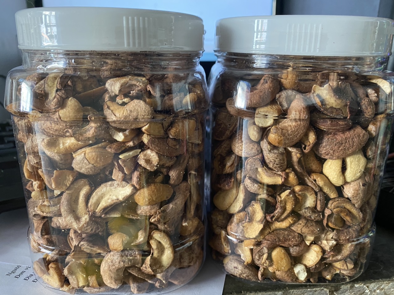 500G HẠT ĐIỀU RANG MUỐI LOẠI VỠ