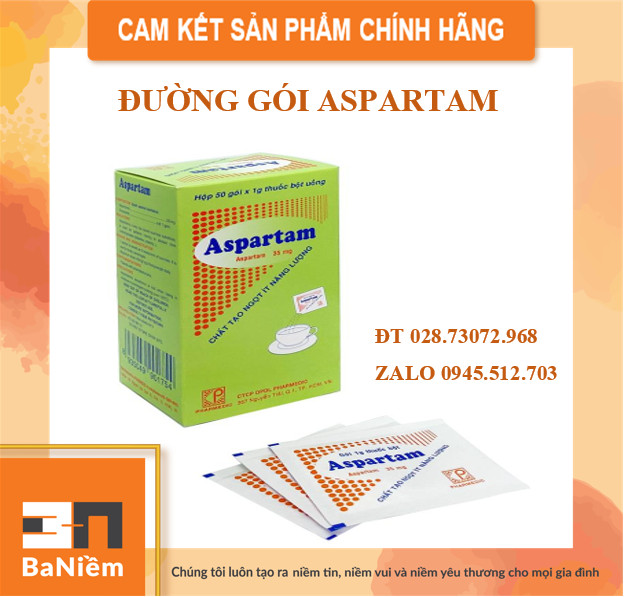ĐƯỜNG GÓI ASPARTAM