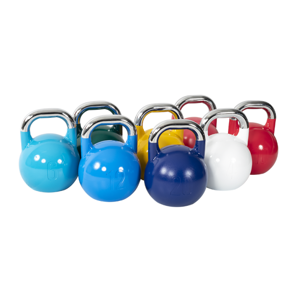 Tạ bình vôi, tạ ấm, tạ quai xách nhập khẩu màu Competition Kettlebell 6KG