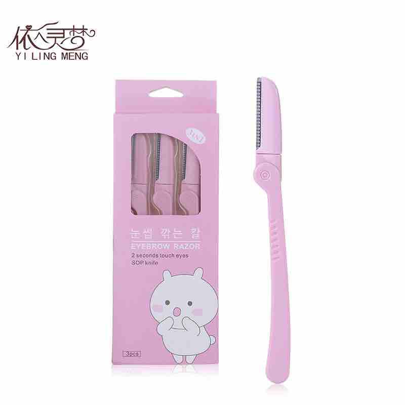 [HCM]Set 3 dao cạo mày hình gấu thỏ Line Friend siêu xinh